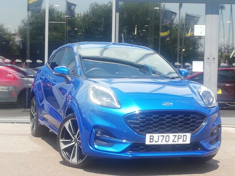 Ford Puma 1.0 Ecoboost Hybrid Mhev St-line X Blue