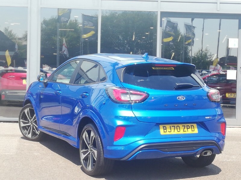 Ford Puma 1.0 Ecoboost Hybrid Mhev St-line X Blue #2