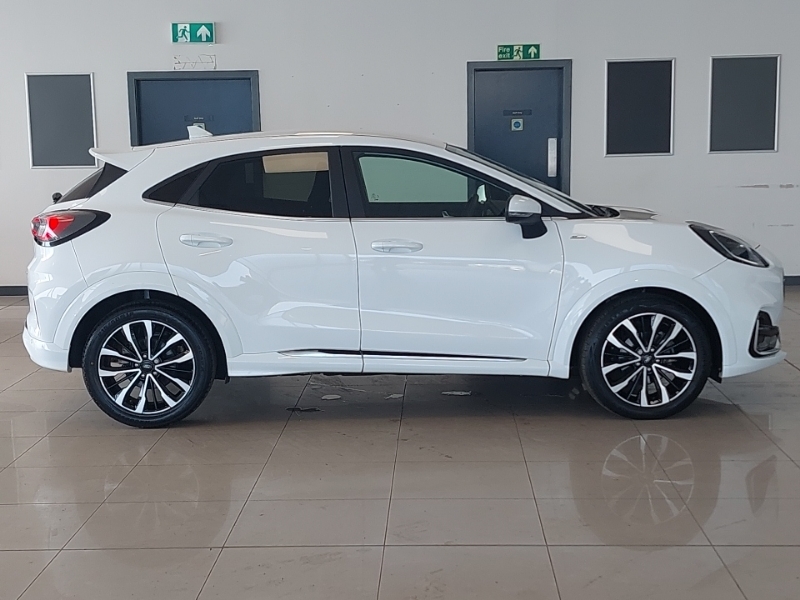Ford Puma 1.0 Ecoboost Hybr Mhev 155 St-line Vignale Dct White #3