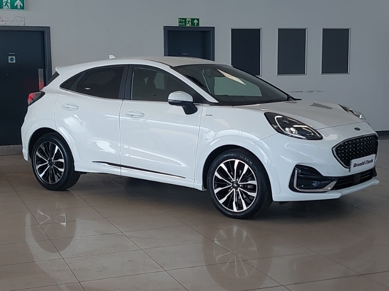 Ford Puma 1.0 Ecoboost Hybr Mhev 155 St-line Vignale Dct White