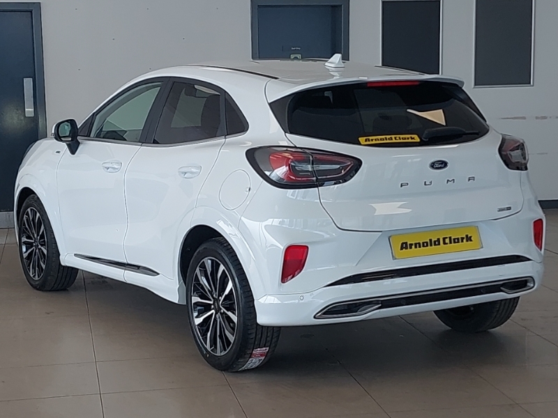 Ford Puma 1.0 Ecoboost Hybr Mhev 155 St-line Vignale Dct White #2