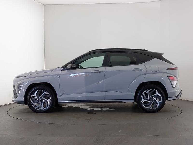 Hyundai Kona 1.6 Hybrid 129 N Line Dct Grey #4