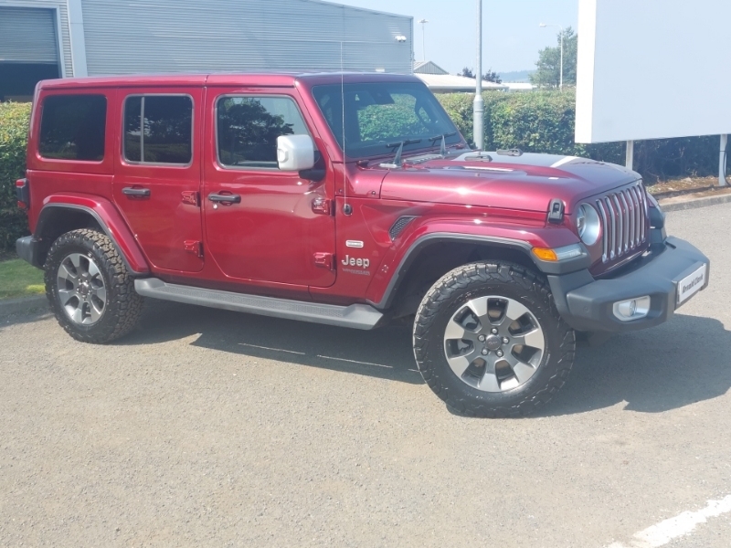Jeep Wrangler Overland Red #7