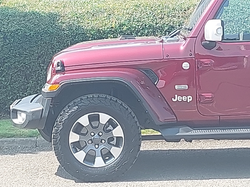 Jeep Wrangler Overland Red #19