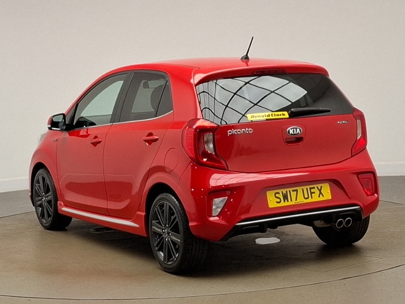 Kia Picanto 1.0 Gt-line SW17UFX Red #2