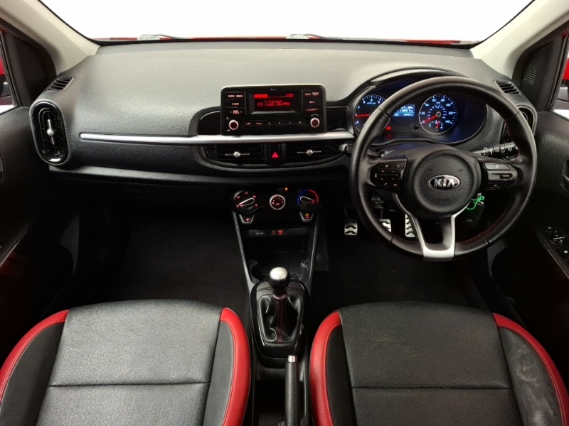 Kia Picanto 1.0 Gt-line SW17UFX Red #3