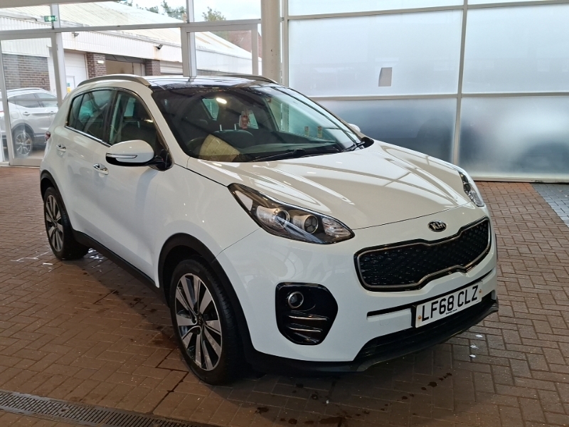 Kia Sportage 1.7 Crdi Isg 3 Panoramic Roof White