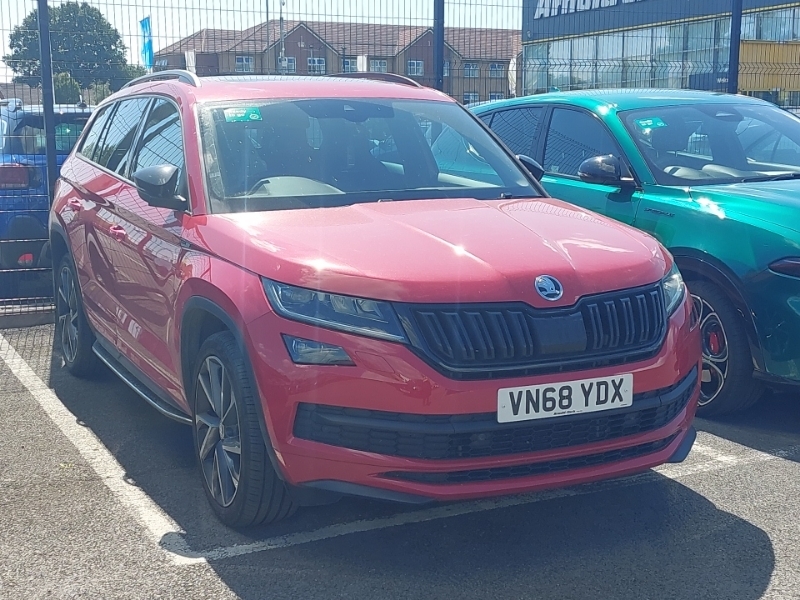 Skoda Kodiaq 2.0 Tdi 190 Sport Line 4X4 Dsg 7 Seat Red