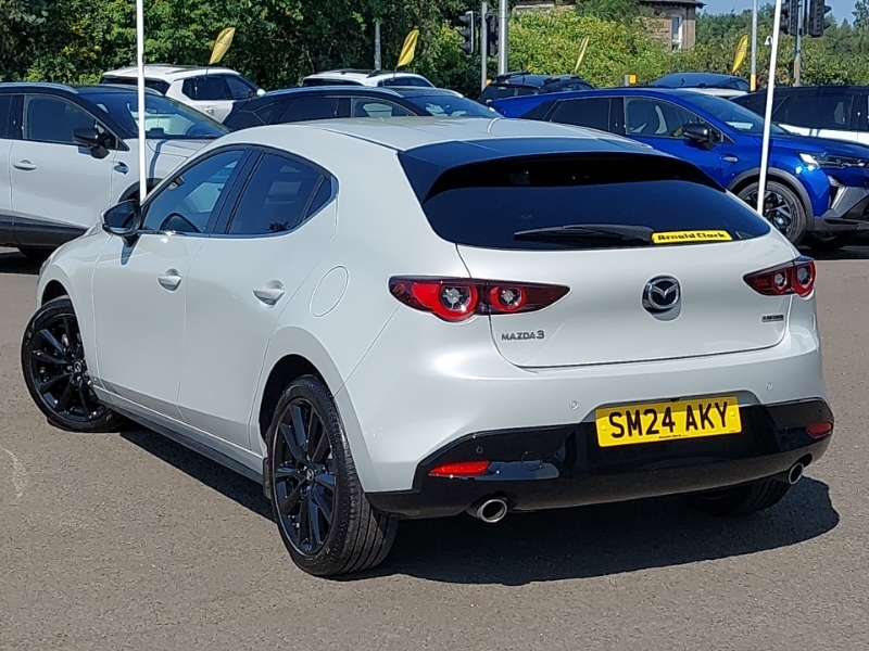 Mazda 3 2.0 E-skyactiv G Mhev Exclusive-line Silver #2