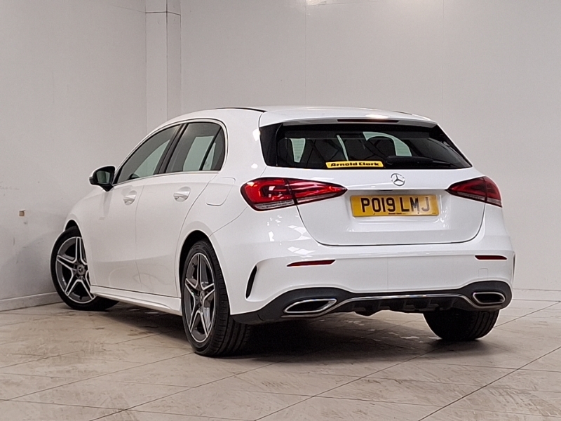 Mercedes-Benz A Class A180 Amg Line PO19LMJ White #2