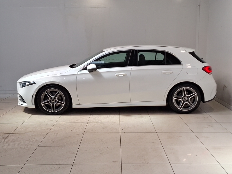 Mercedes-Benz A Class A180 Amg Line PO19LMJ White #4