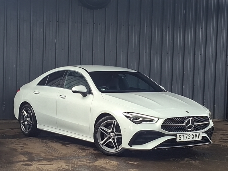 Mercedes-Benz CLA Class Cla 220D Amg Line Executive Tip White