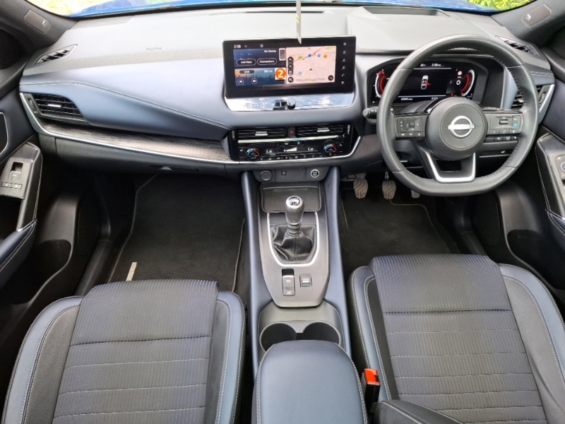 Nissan Qashqai 1.3 Dig-t Mh Tekna SL24WZU Blue #3