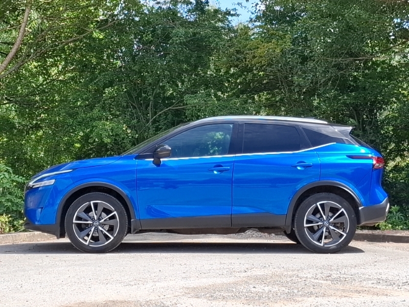 Nissan Qashqai 1.3 Dig-t Mh Tekna SL24WZU Blue #4
