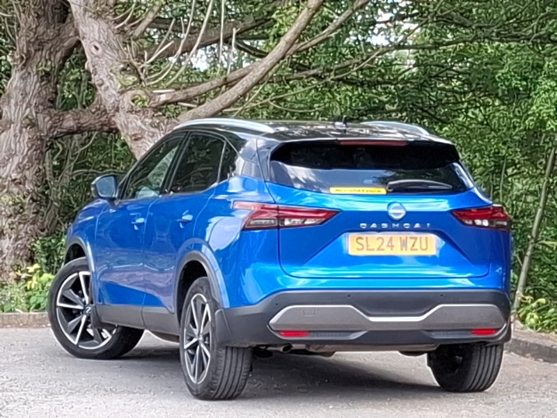 Nissan Qashqai 1.3 Dig-t Mh Tekna SL24WZU Blue #2