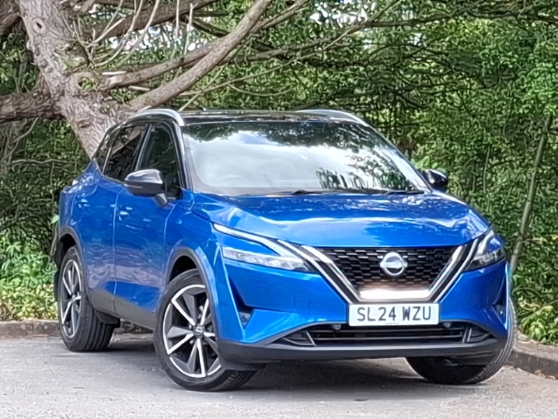 Nissan Qashqai 1.3 Dig-t Mh Tekna SL24WZU Blue