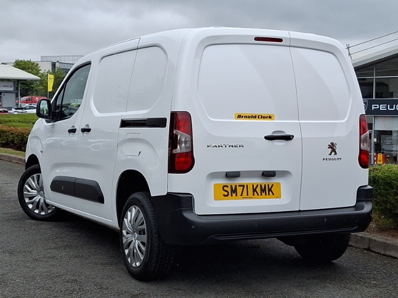 Peugeot Partner 1000 1.5 Bluehdi 100 Professional Prem Van 6 Spd White #2