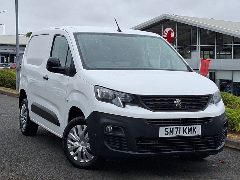 Peugeot Partner 1000 1.5 Bluehdi 100 Professional Prem Van 6 Spd White