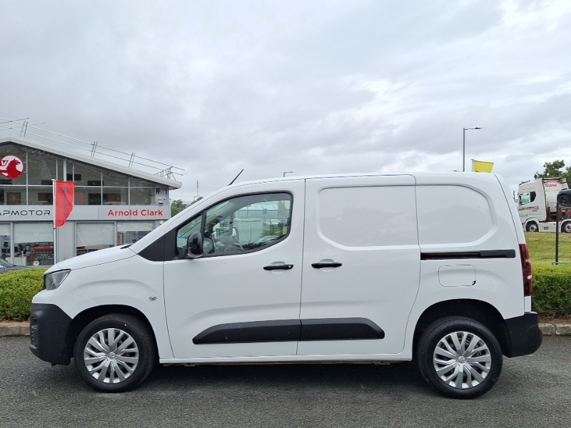 Peugeot Partner 1000 1.5 Bluehdi 100 Professional Prem Van 6 Spd White #4