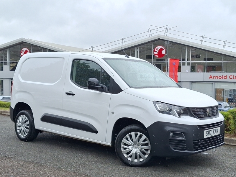 Peugeot Partner 950 1.5 Bluehdi 130 Asphalt Premium Van Eat8 White #7