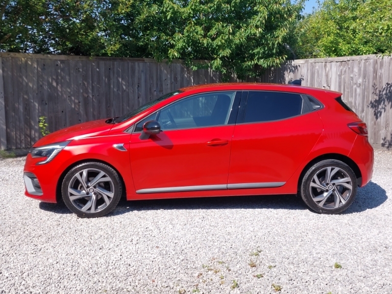 Renault Clio 1.0 Tce 90 Rs Line MT73NFY Red #4
