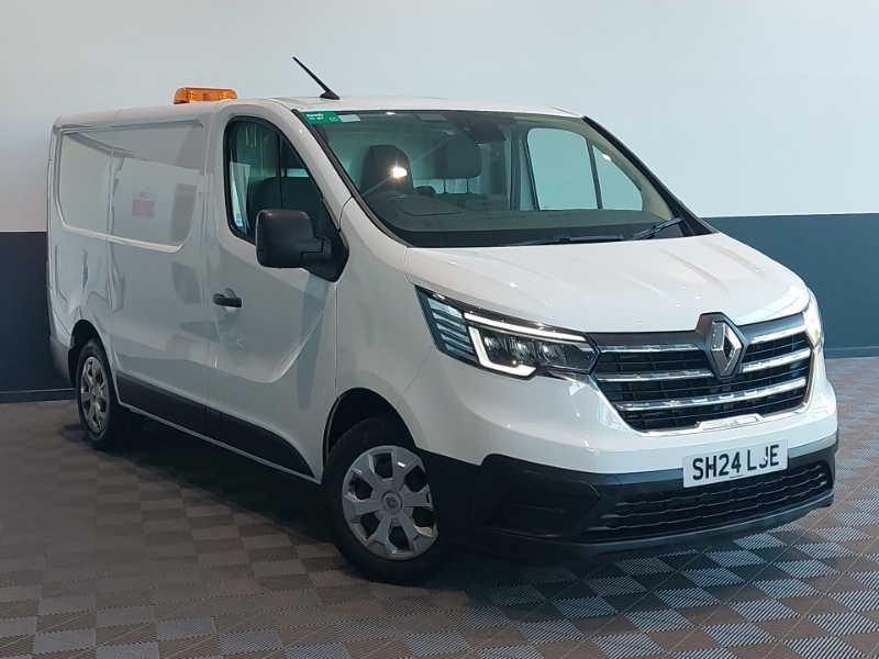 Renault Trafic Sl30 Blue Dci 130 Advance Van White