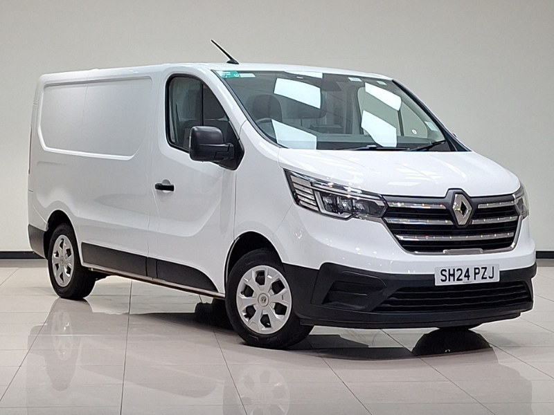 Renault Trafic Sl30 Blue Dci 130 Advance Van White