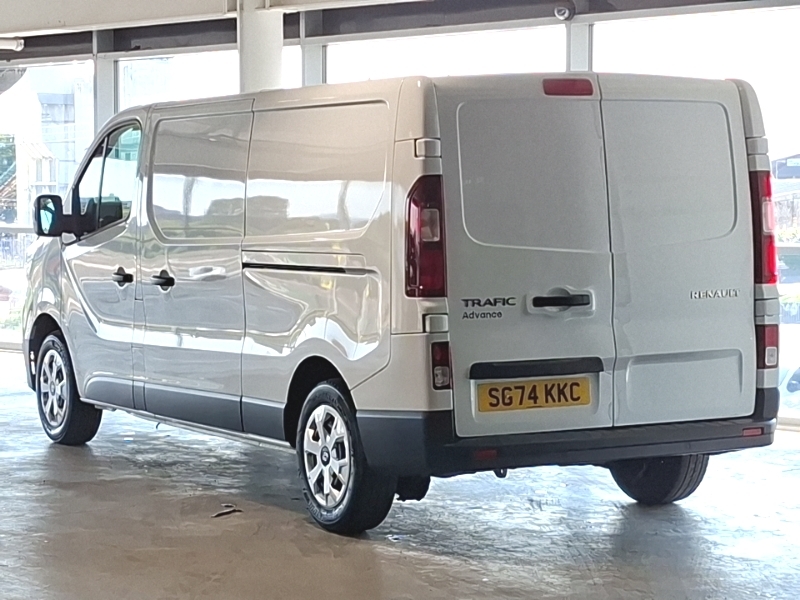 Renault Trafic Ll30 Blue Dci 130 Advance Safety Van White #2