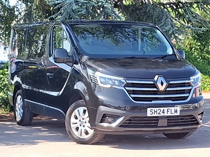 Renault Trafic Sl30 Blue Dci 130 Extra Van Black