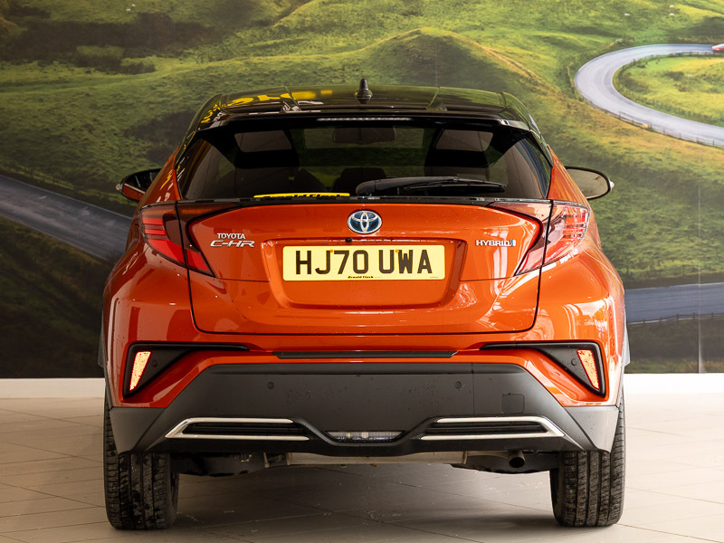 Toyota C-Hr 1.8 Hybrid Design Cvt White #11