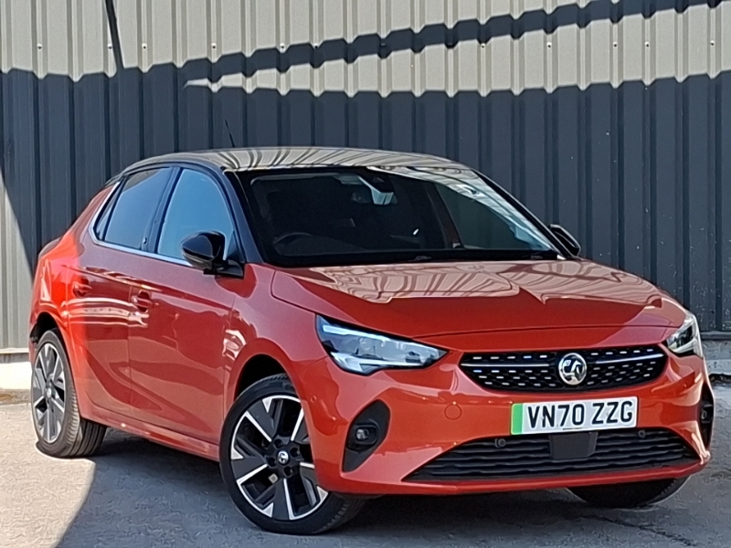 Vauxhall Corsa-e 100Kw Elite Nav 50Kwh 7.4Kwch Orange
