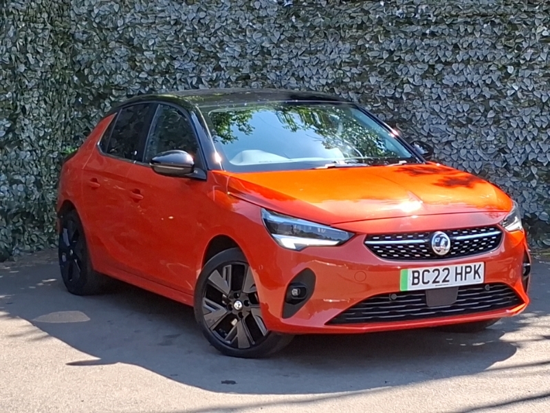 Vauxhall Corsa-e 100Kw Elite Premium 50Kwh 11Kwch Orange