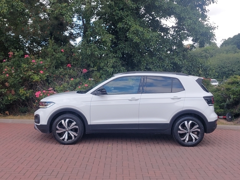 Volkswagen T-Cross 1.0 Tsi 110 Black Edition Dsg White #4