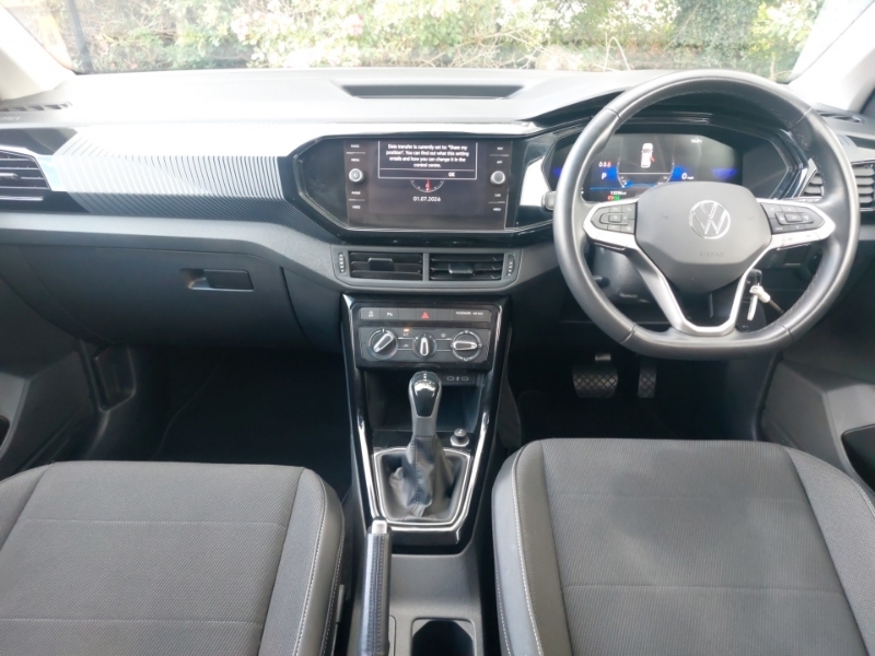 Volkswagen T-Cross 1.0 Tsi 110 Black Edition Dsg White #3