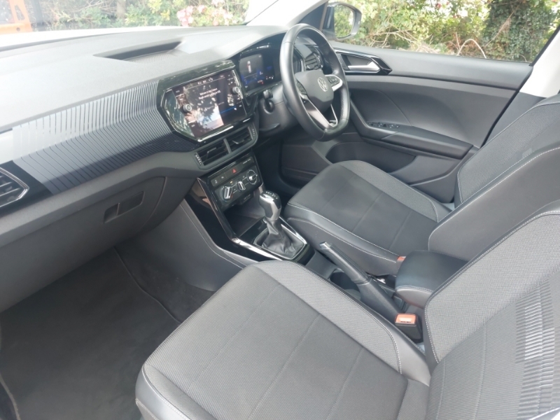 Volkswagen T-Cross 1.0 Tsi 110 Black Edition Dsg White #5
