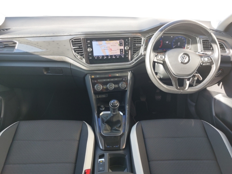 Volkswagen T-Roc 1.5 Tsi Evo Sel White #3