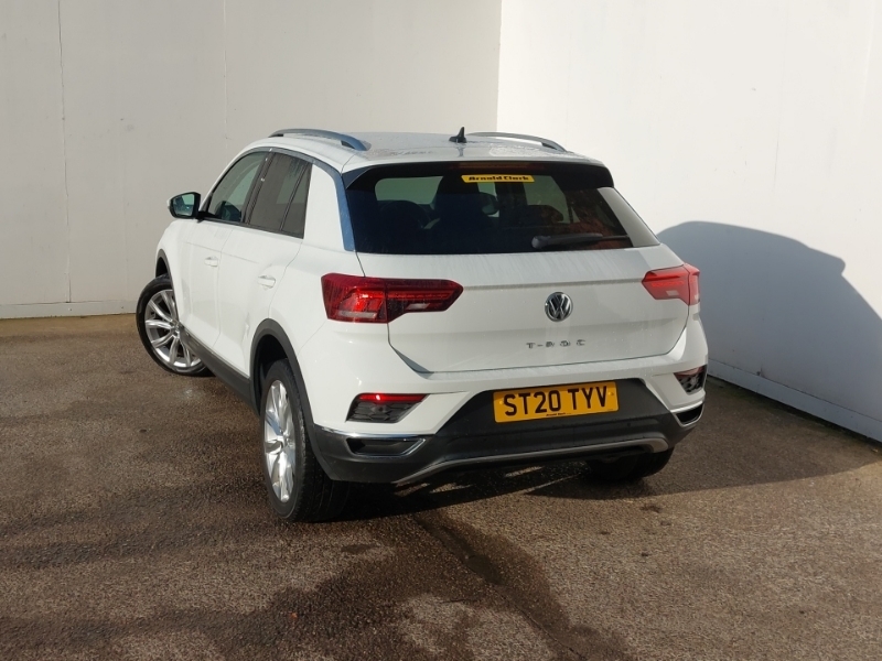 Volkswagen T-Roc 1.5 Tsi Evo Sel White #2