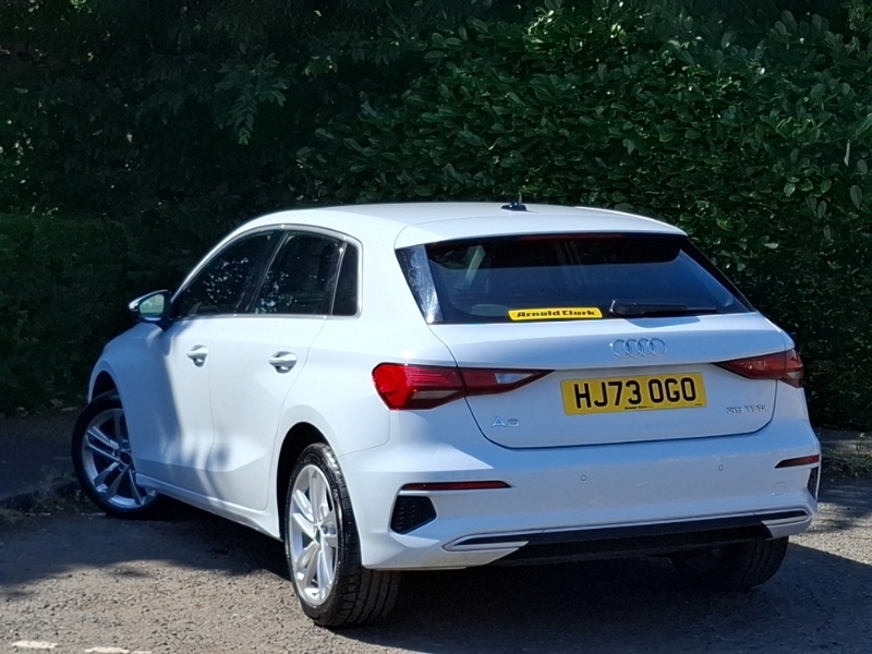 Audi A3 35 Tfsi Sport S Tronic HJ73OGO White #2