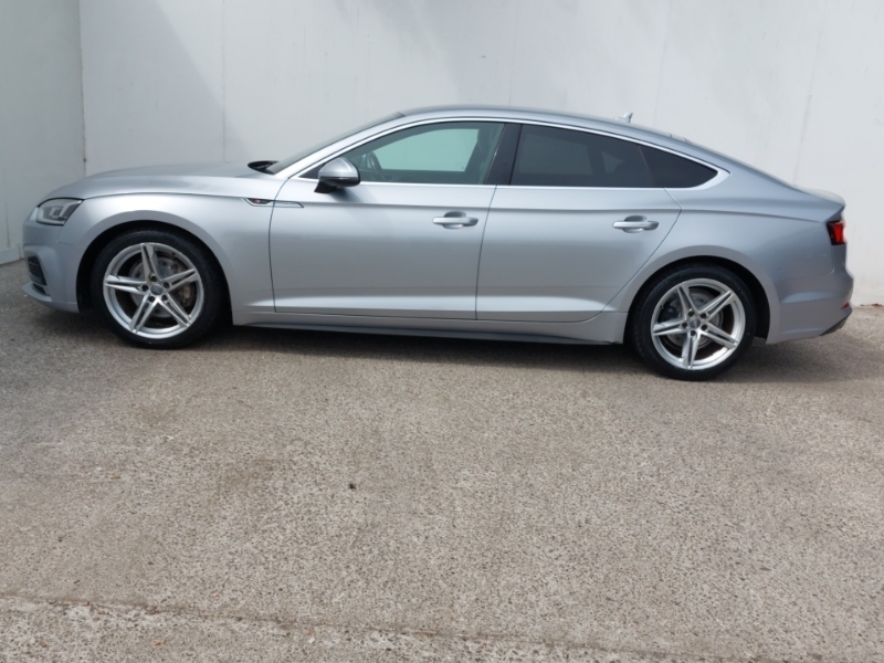 Audi A5 2.0 Tdi Ultra S Line S Tronic YW18CZB Silver #4
