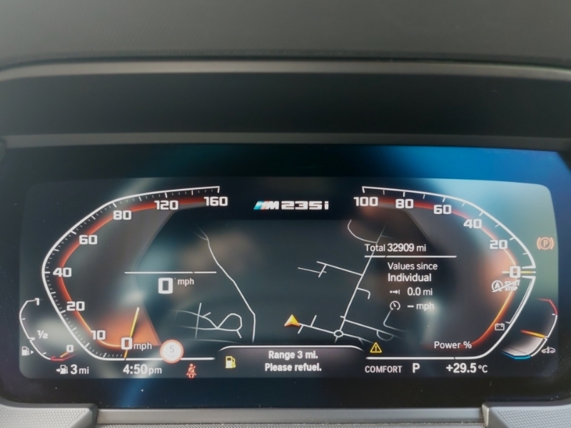 BMW 2 Series 1.5 218I M Sport Saloon Dct Euro 6 Ss Black #8