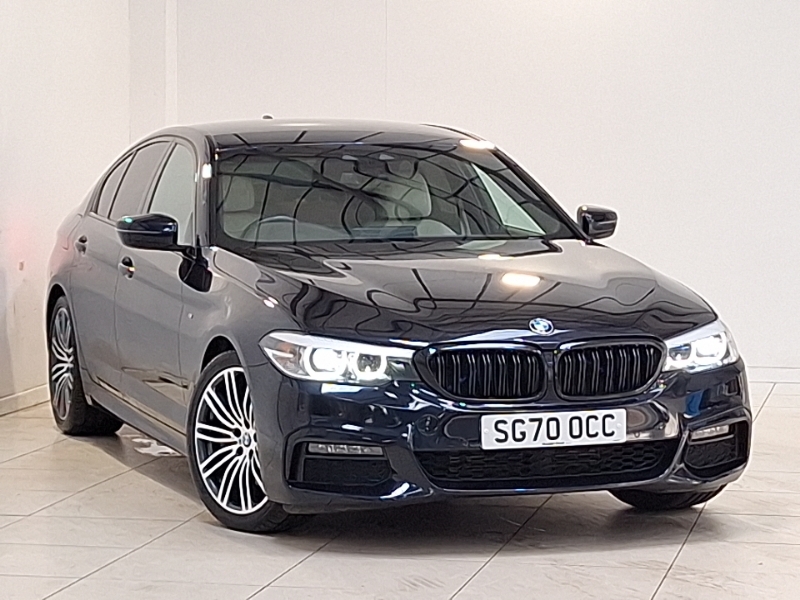 BMW 5 Series Saloon 3.0 530D M Sport Euro 6 Ss 201 Blue #1