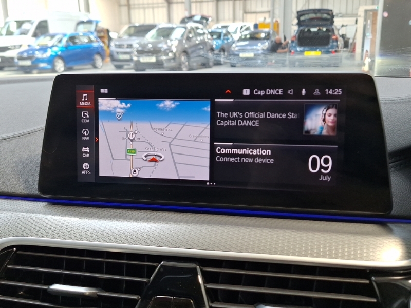 BMW 5 Series Saloon 3.0 530D M Sport Euro 6 Ss 201 Blue #16