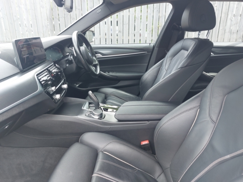 BMW 5 Series 520D Mht M Sport Step SB23LWG White #5