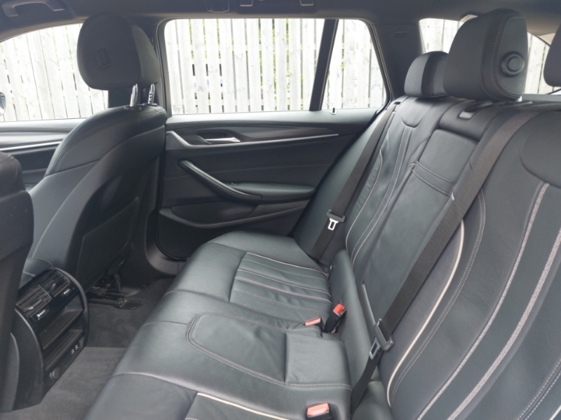 BMW 5 Series 520D Mht M Sport Step SB23LWG White #6