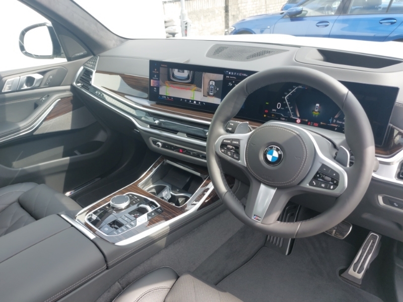 BMW X7 Xdrive40d Mht M Sport Step White #6