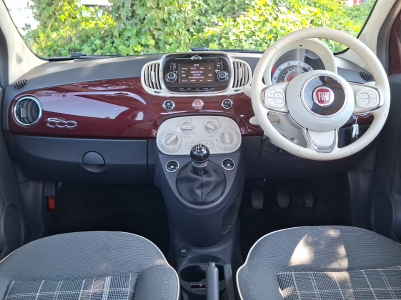 Fiat 500 1.2 Lounge Red #3