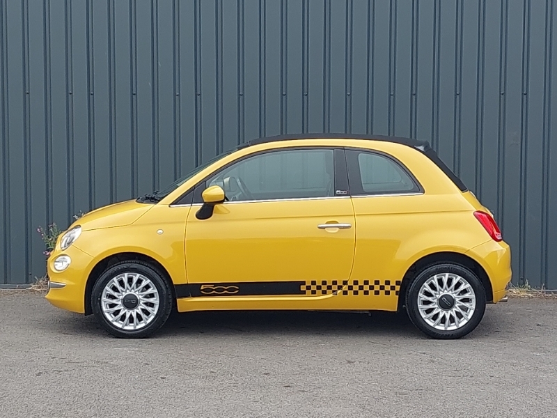 Fiat 500C 1.2 Lounge Yellow #4