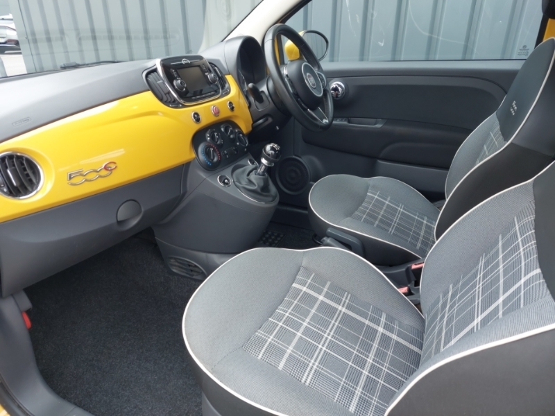 Fiat 500C 1.2 Lounge Yellow #5