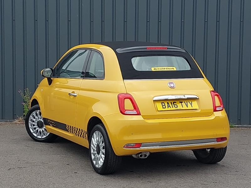 Fiat 500C 1.2 Lounge Yellow #2