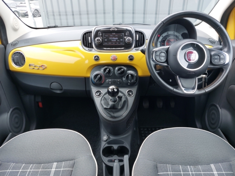 Fiat 500C 1.2 Lounge Yellow #3
